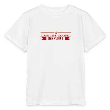das ist mein Punkt - Stanley/Stella Kinder T-Shirt MINI CREATOR  - Weiß - Vorne - Maike (125cm)