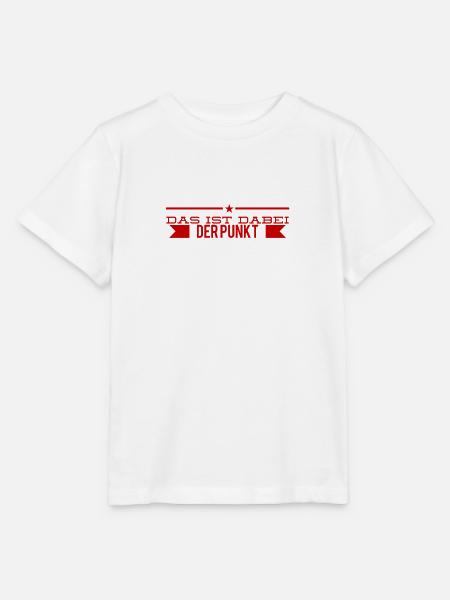 das ist mein Punkt - Stanley/Stella Kinder T-Shirt MINI CREATOR  - Weiß
