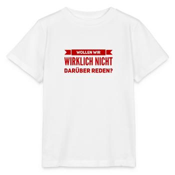 sprechen wir miteinander - Stanley/Stella Kinder T-Shirt MINI CREATOR  - Weiß - Vorne - Maike (125cm)