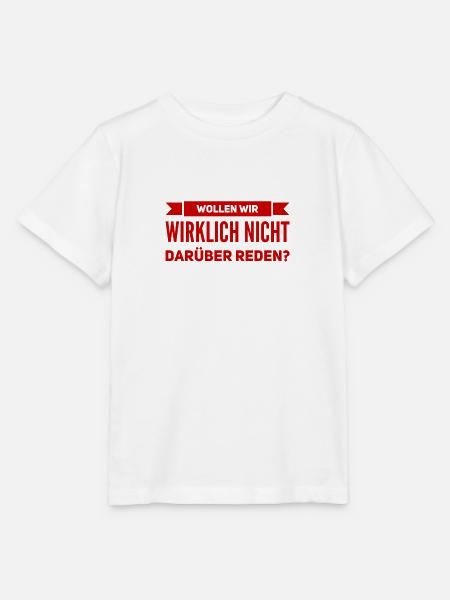 sprechen wir miteinander - Stanley/Stella Kinder T-Shirt MINI CREATOR - Weiß
