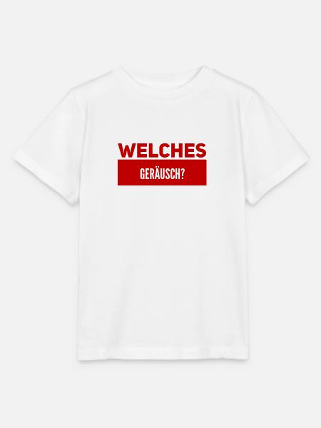ist da ein Geräusch? - Stanley/Stella Kinder T-Shirt MINI CREATOR - Weiß