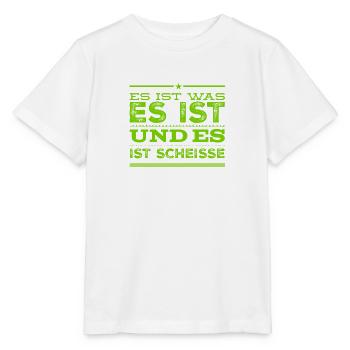 miese Stimmung - Stanley/Stella Kinder T-Shirt MINI CREATOR  - Weiß - Vorne - Maike (125cm)