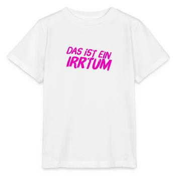 da liegst du falsch - Stanley/Stella Kinder T-Shirt MINI CREATOR  - Weiß - Vorne - Maike (125cm)