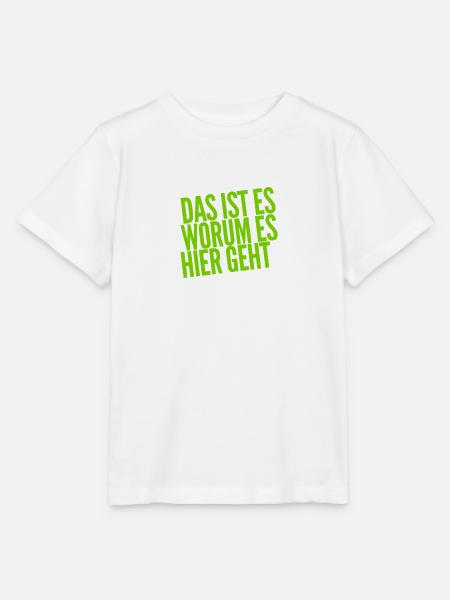 das ist der Grund - Stanley/Stella Kinder T-Shirt MINI CREATOR - Weiß