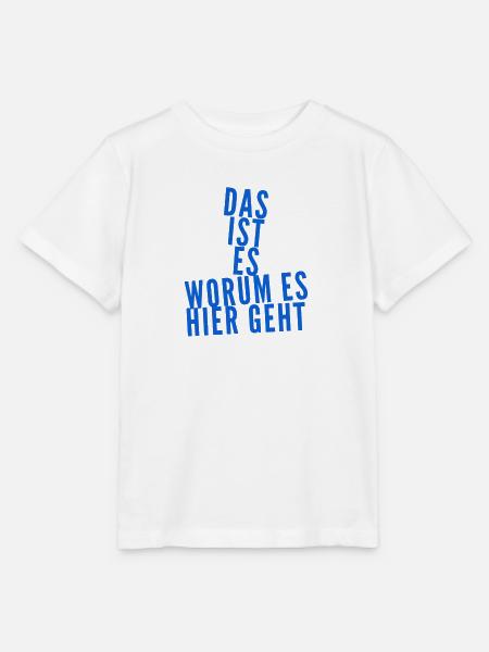 mein warum - Stanley/Stella Kinder T-Shirt MINI CREATOR - Weiß