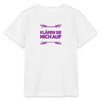 ich bin ganz Ohr - Stanley/Stella Kinder T-Shirt MINI CREATOR  - Weiß - Vorne - Maike (125cm)