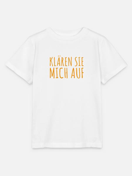 einfach mal aufklären - Stanley/Stella Kinder T-Shirt MINI CREATOR - Weiß