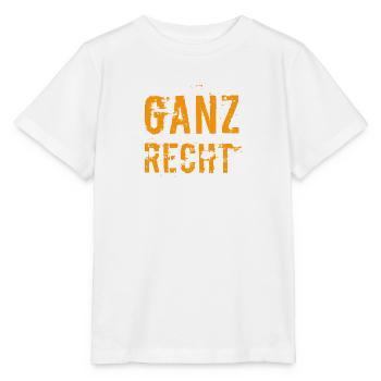 ganz recht so - Stanley/Stella Kinder T-Shirt MINI CREATOR  - Weiß - Vorne - Maike (125cm)