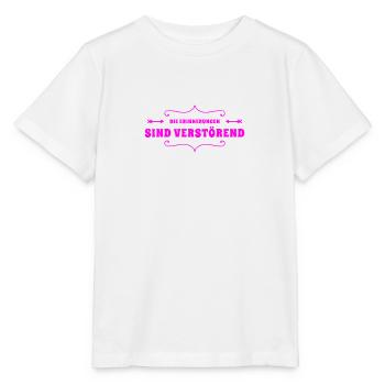 verstörende Erinnerungen - Stanley/Stella Kinder T-Shirt MINI CREATOR  - Weiß - Vorne - Maike (125cm)