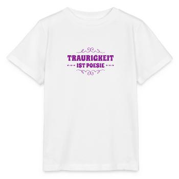 ich liebe Trauer - Stanley/Stella Kinder T-Shirt MINI CREATOR  - Weiß - Vorne - Maike (125cm)