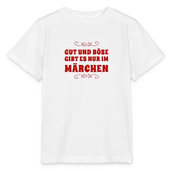 nur im Märchen - Stanley/Stella Kinder T-Shirt MINI CREATOR  - Weiß - Vorne - Maike (125cm)