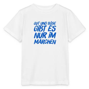 ich glaube nicht an Märchen - Stanley/Stella Kinder T-Shirt MINI CREATOR  - Weiß - Vorne - Maike (125cm)
