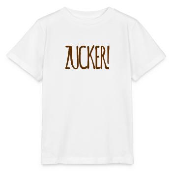 das ist Zucker - Stanley/Stella Kinder T-Shirt MINI CREATOR  - Weiß - Vorne - Maike (125cm)
