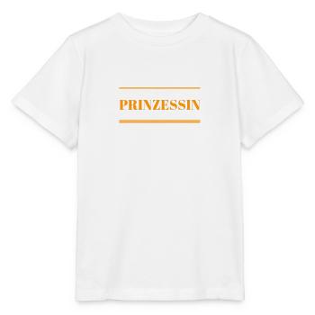 ich fühle mich wie eine Prinzessin - Stanley/Stella Kinder T-Shirt MINI CREATOR  - Weiß - Vorne - Maike (125cm)