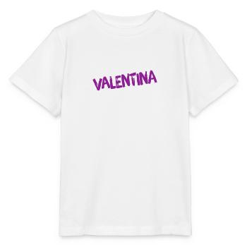 so sieht eine Valentina aus - Stanley/Stella Kinder T-Shirt MINI CREATOR  - Weiß - Vorne - Maike (125cm)