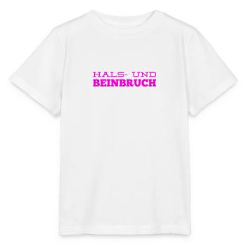 ich wünsche viel Erfolg - Stanley/Stella Kinder T-Shirt MINI CREATOR  - Weiß - Vorne - Maike (125cm)