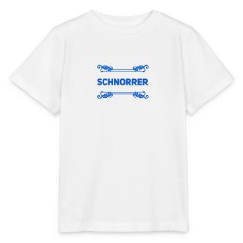 schnorren geht immer - Stanley/Stella Kinder T-Shirt MINI CREATOR  - Weiß - Vorne - Maike (125cm)