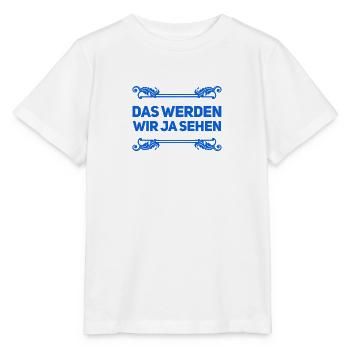 mal kucken - Stanley/Stella Kinder T-Shirt MINI CREATOR  - Weiß - Vorne - Maike (125cm)
