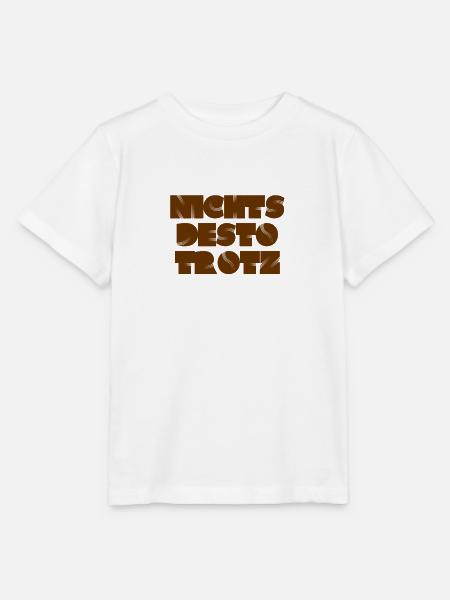 dem zum Trotz - Stanley/Stella Kinder T-Shirt MINI CREATOR  - Weiß