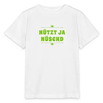 ich habe die richtige Einstellung - Stanley/Stella Kinder T-Shirt MINI CREATOR  - Weiß - Vorne - Maike (125cm)