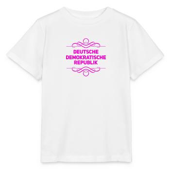 DDR - Stanley/Stella Kinder T-Shirt MINI CREATOR  - Weiß - Vorne - Maike (125cm)