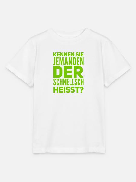 Familie Schnellsch - Stanley/Stella Kinder T-Shirt MINI CREATOR - Weiß