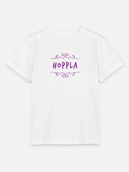 ich sage hoppla - Stanley/Stella Kinder T-Shirt MINI CREATOR - Weiß