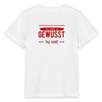 mir war das klar - Stanley/Stella Kinder T-Shirt MINI CREATOR  - Weiß - Vorne - Maike (125cm)