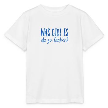 das ist nicht zum lachen - Stanley/Stella Kinder T-Shirt MINI CREATOR  - Weiß - Vorne - Maike (125cm)