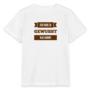 das ist keine Überraschung - Stanley/Stella Kinder T-Shirt MINI CREATOR  - Weiß - Vorne - Maike (125cm)