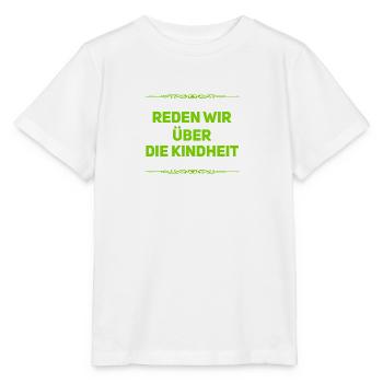 über die Kindheit - Stanley/Stella Kinder T-Shirt MINI CREATOR  - Weiß - Vorne - Maike (125cm)