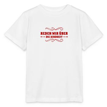 die Kindheit - Stanley/Stella Kinder T-Shirt MINI CREATOR  - Weiß - Vorne - Maike (125cm)