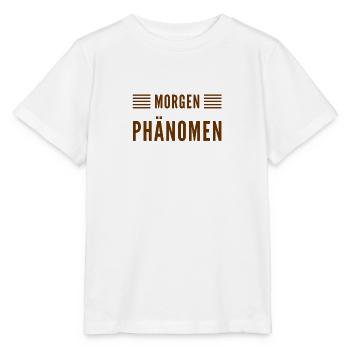 so sieht ein Frühaufsteher aus - Stanley/Stella Kinder T-Shirt MINI CREATOR  - Weiß - Vorne - Maike (125cm)
