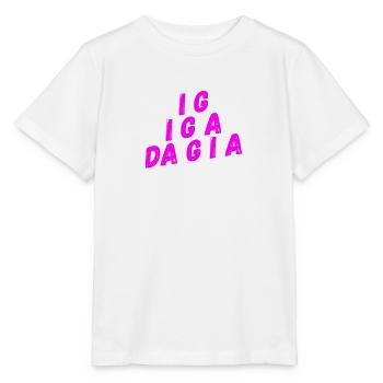 Gespräch auf bayrisch - Stanley/Stella Kinder T-Shirt MINI CREATOR  - Weiß - Vorne - Maike (125cm)