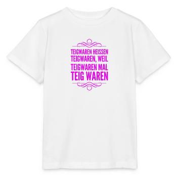 interessantes zu Teigwaren - Stanley/Stella Kinder T-Shirt MINI CREATOR  - Weiß - Vorne - Maike (125cm)