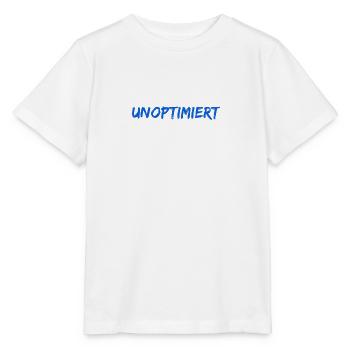 I want to optimize myself - Stanley/Stella MINI CREATOR Kids’ T-Shirt - white - Front - Maike (125cm)