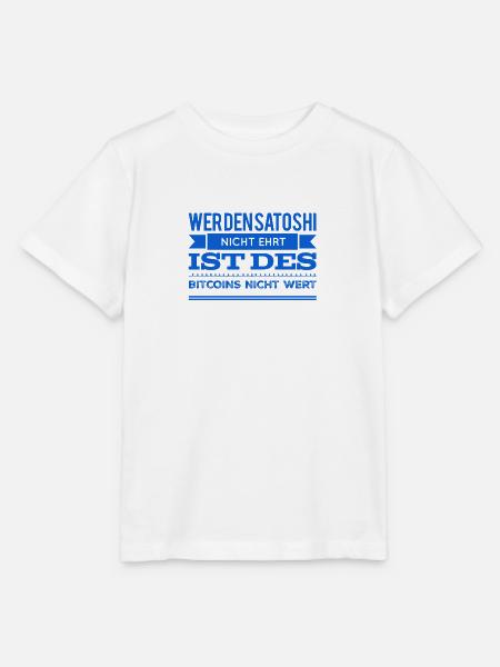 Satoshi geht immer - Stanley/Stella Kinder T-Shirt MINI CREATOR - Weiß