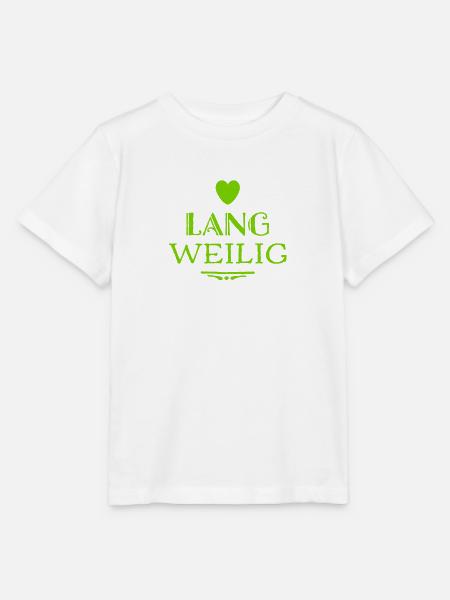 ich bin so gelangweilt - Stanley/Stella Kinder T-Shirt MINI CREATOR  - Weiß