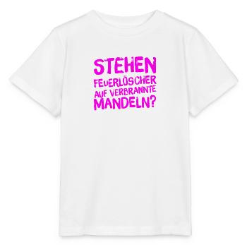 was mögen Feuerlöscher? - Stanley/Stella Kinder T-Shirt MINI CREATOR  - Weiß - Vorne - Maike (125cm)