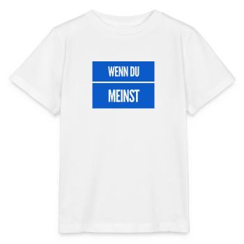 das ist mir egal - Stanley/Stella Kinder T-Shirt MINI CREATOR  - Weiß - Vorne - Maike (125cm)