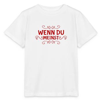 das ist deine Meinung - Stanley/Stella Kinder T-Shirt MINI CREATOR  - Weiß - Vorne - Maike (125cm)