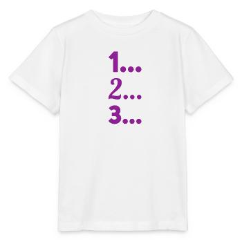the clock is ticking - Stanley/Stella MINI CREATOR Kids’ T-Shirt - white - Front - Maike (125cm)