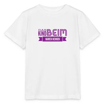 ich sage die Wahrheit - Stanley/Stella Kinder T-Shirt MINI CREATOR  - Weiß - Vorne - Maike (125cm)