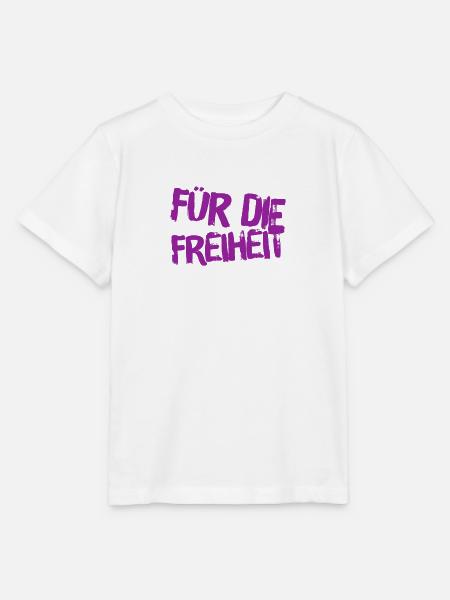 für die Freiheit - Stanley/Stella Kinder T-Shirt MINI CREATOR  - Weiß