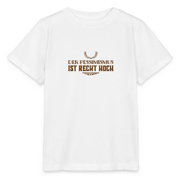 pessimism is quite high - Stanley/Stella MINI CREATOR Kids’ T-Shirt - white - Front - Maike (125cm)