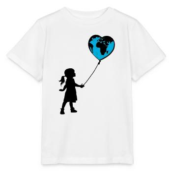 Planet Erde - Stanley/Stella Kinder T-Shirt MINI CREATOR  - Weiß - Vorne - Maike (125cm)