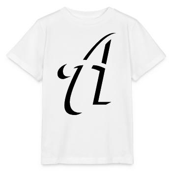Letter A, name, the letter A - Stanley/Stella MINI CREATOR Kids’ T-Shirt - white - Front - Maike (125cm)