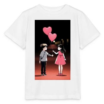 Hearts Delivery of Friendship - Stanley/Stella Kinder T-Shirt MINI CREATOR  - Weiß - Vorne - Maike (125cm)