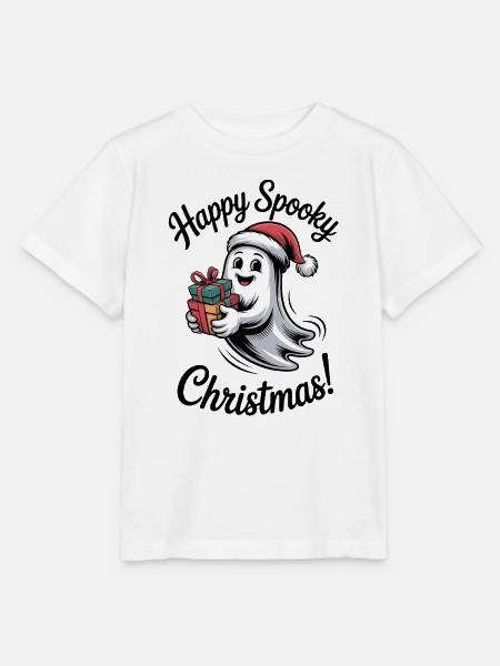 Weihnachtsgeist mit Geschenken - Stanley/Stella Kinder T-Shirt MINI CREATOR  - Weiß