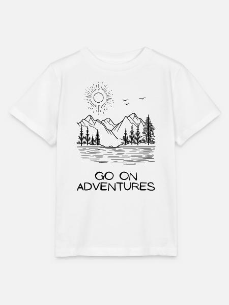 Schwarzfläche Unikat - Stanley/Stella Kinder T-Shirt MINI CREATOR - Weiß